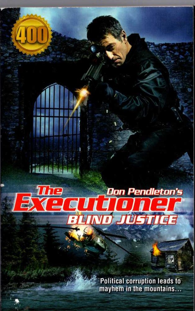 Don Pendleton  THE EXECUTIONER: BLIND JUSTICE front book cover image