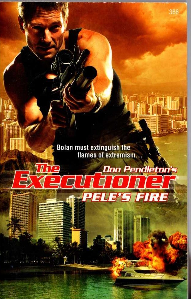 Don Pendleton  THE EXECUTIONER: PELE'S FIRE front book cover image