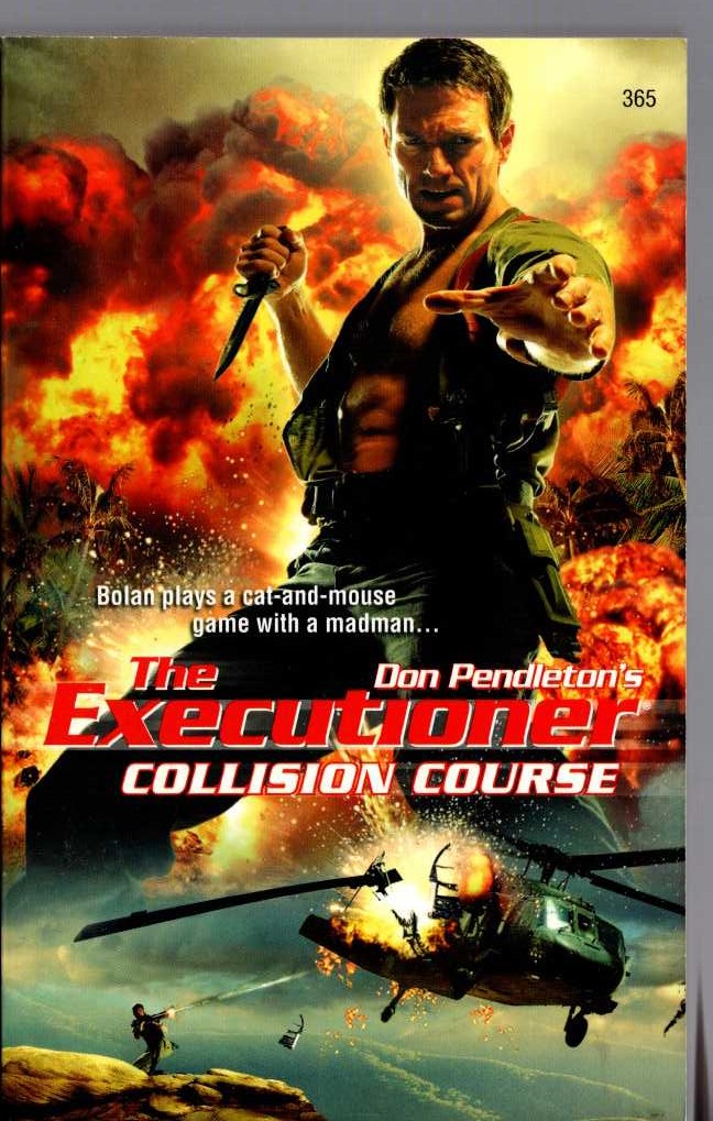 Don Pendleton  THE EXECUTIONER: COLLISION COURSE front book cover image