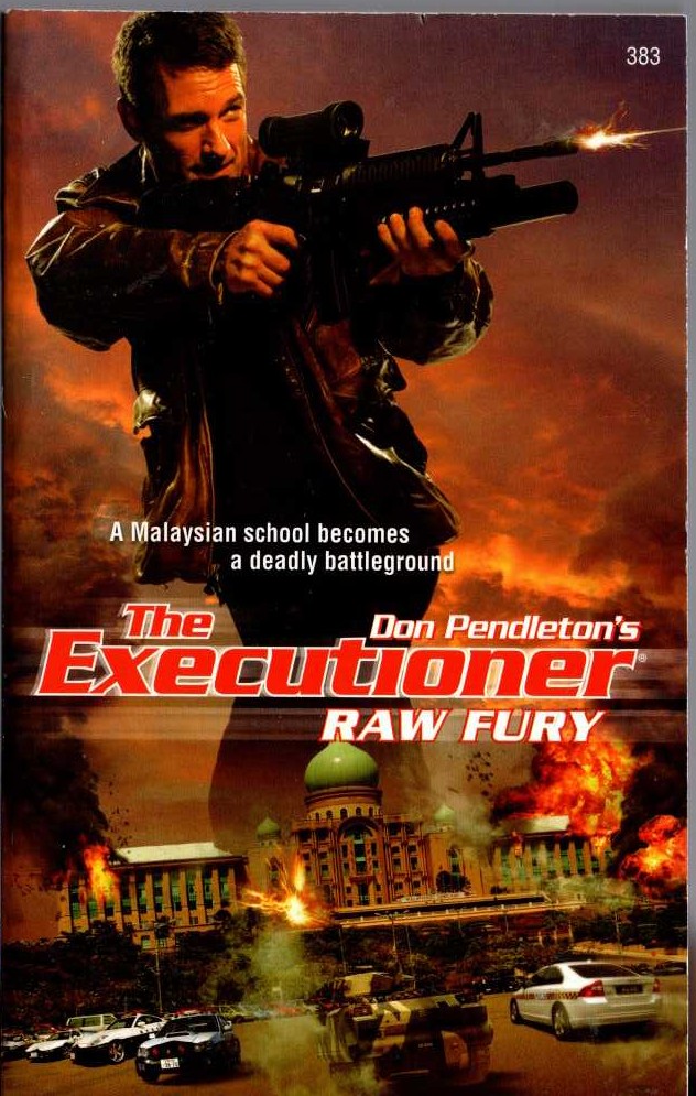 Don Pendleton  THE EXECUTIONER: RAW FURY front book cover image