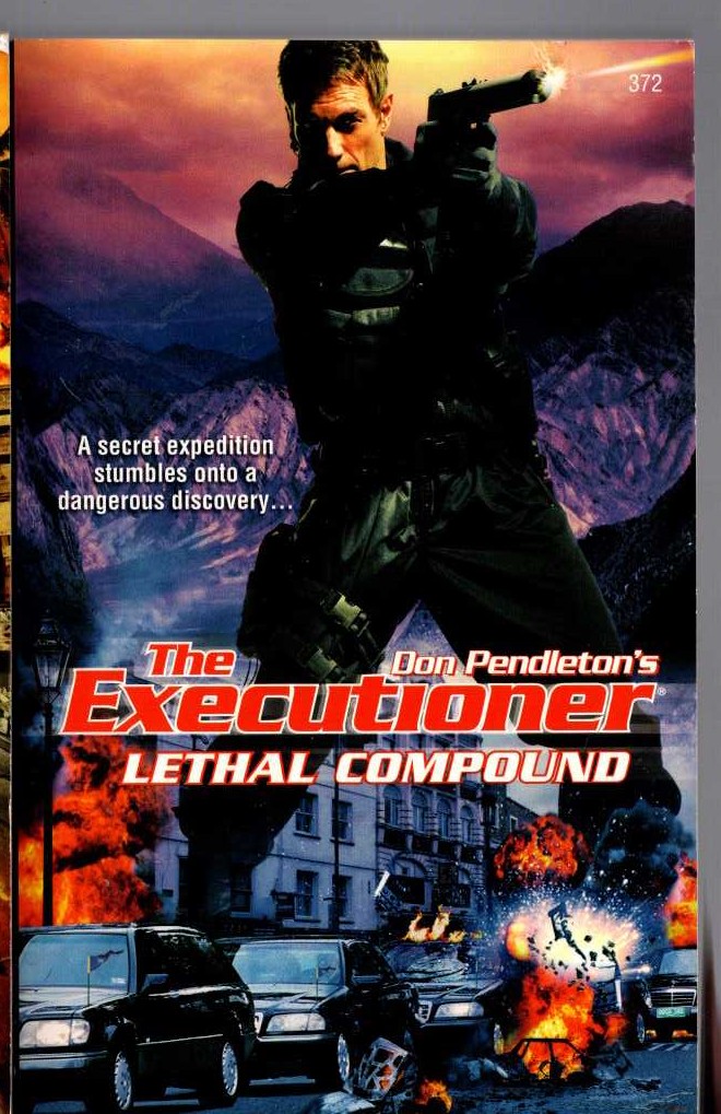 Don Pendleton  THE EXECUTIONER: LETHAL COMPOUND front book cover image
