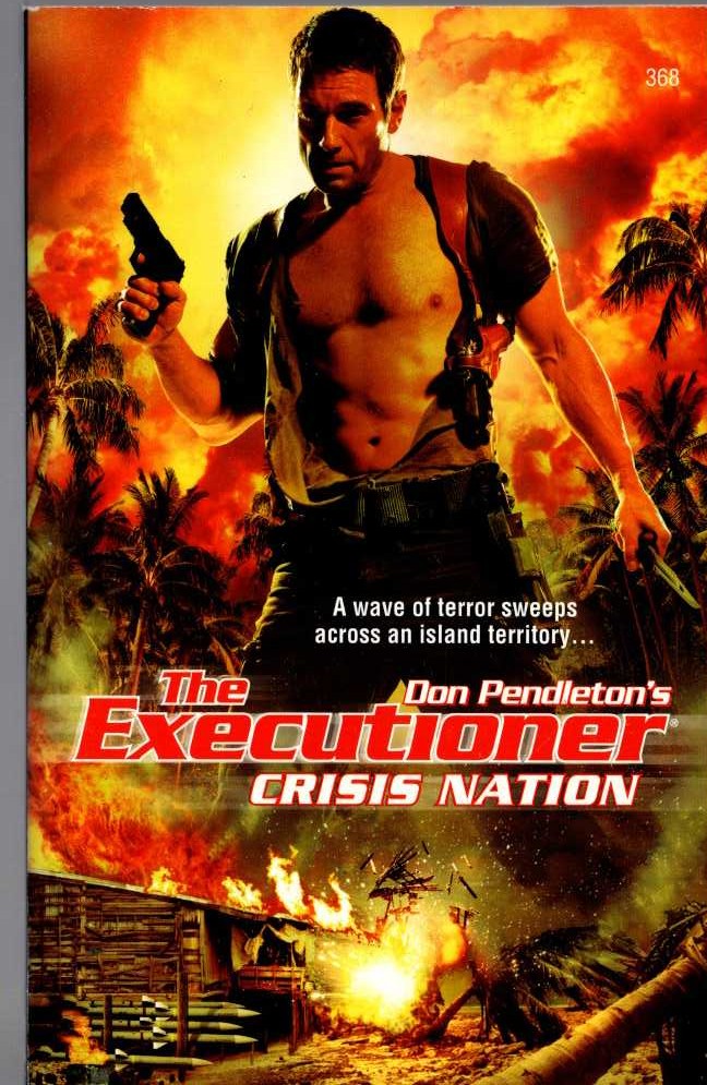 Don Pendleton  THE EXECUTIONER: CRISIS NATION front book cover image