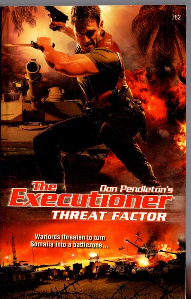 Don Pendleton  THE EXECUTIONER: THREAT FACTOR front book cover image