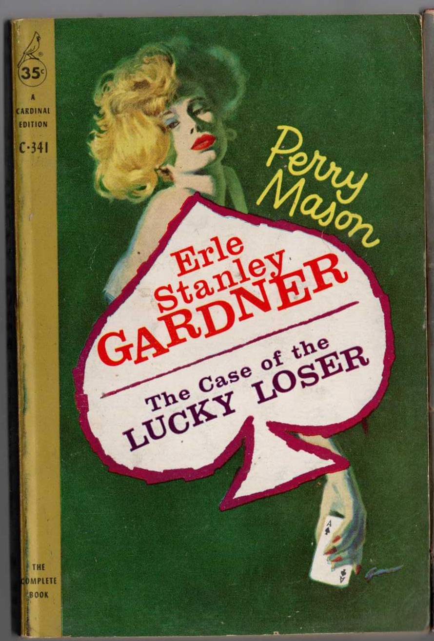 Erle Stanley Gardner  THE CASE OF THE LUCKY LOSER front book cover image