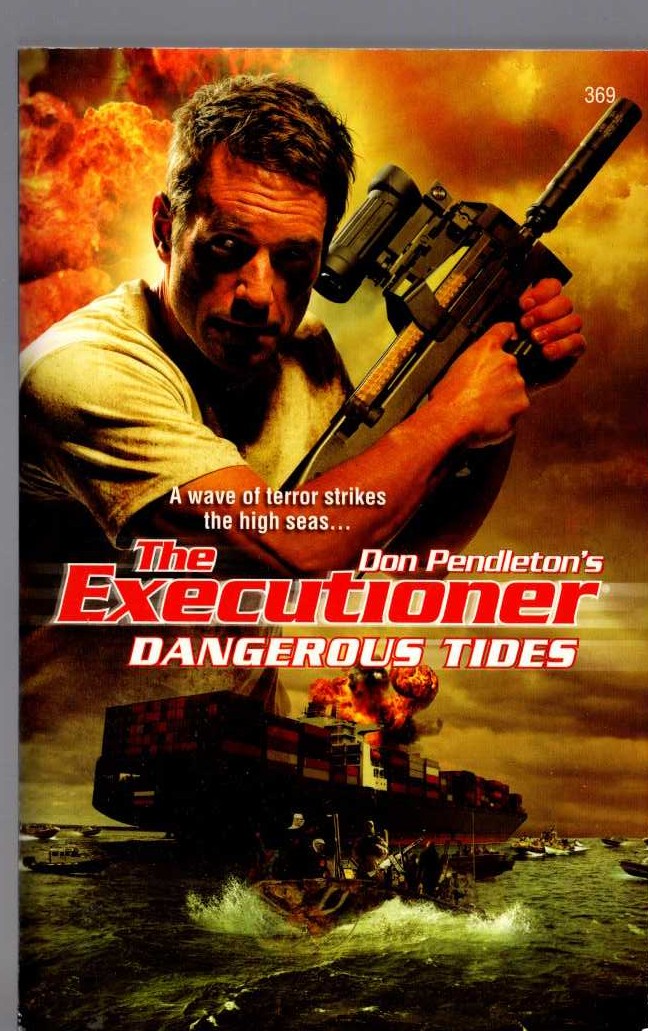Don Pendleton  THE EXECUTIONER: DANGEROUS TIDES front book cover image