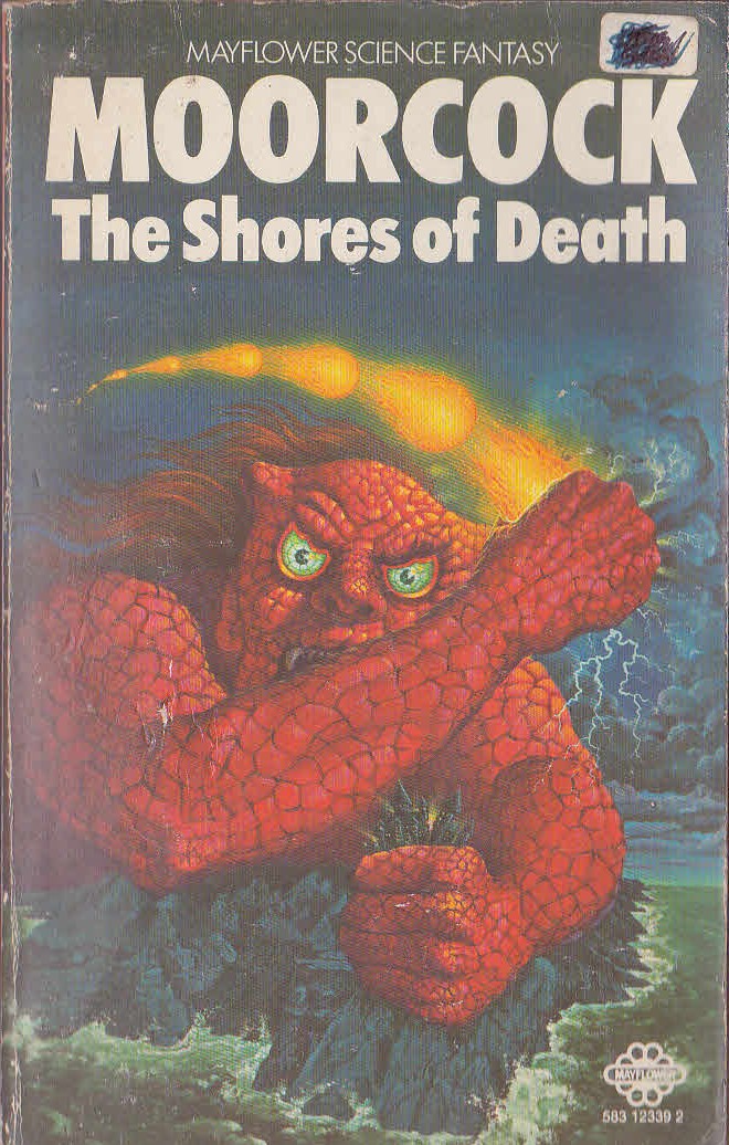 Michael Moorcock  THE SHORES OF DEATH front book cover image