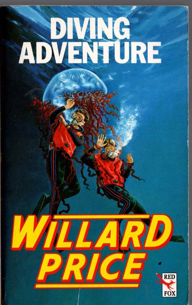 Willard Price  DIVING ADVENTURE front book cover image