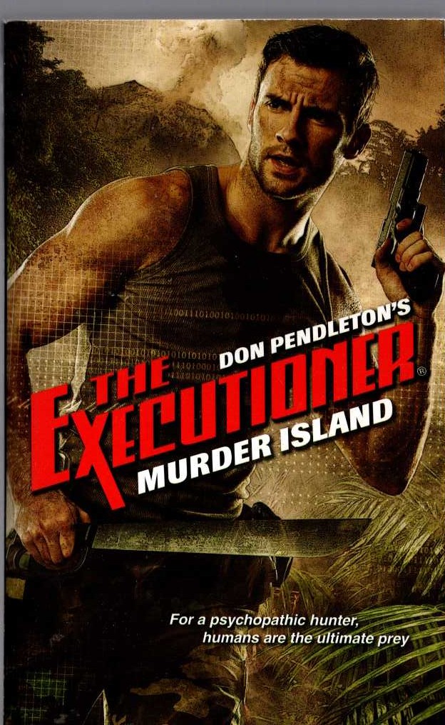 Don Pendleton  THE EXECUTIONER: MURDER ISLAND front book cover image