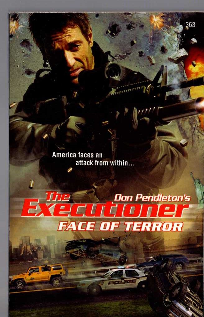 Don Pendleton  THE EXECUTIONER: FACE OF TERROR front book cover image