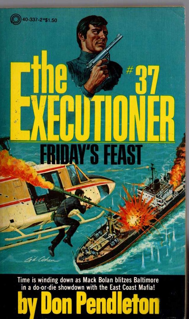 Don Pendleton  THE EXECUTIONER: FRIDAY'S FEAST front book cover image