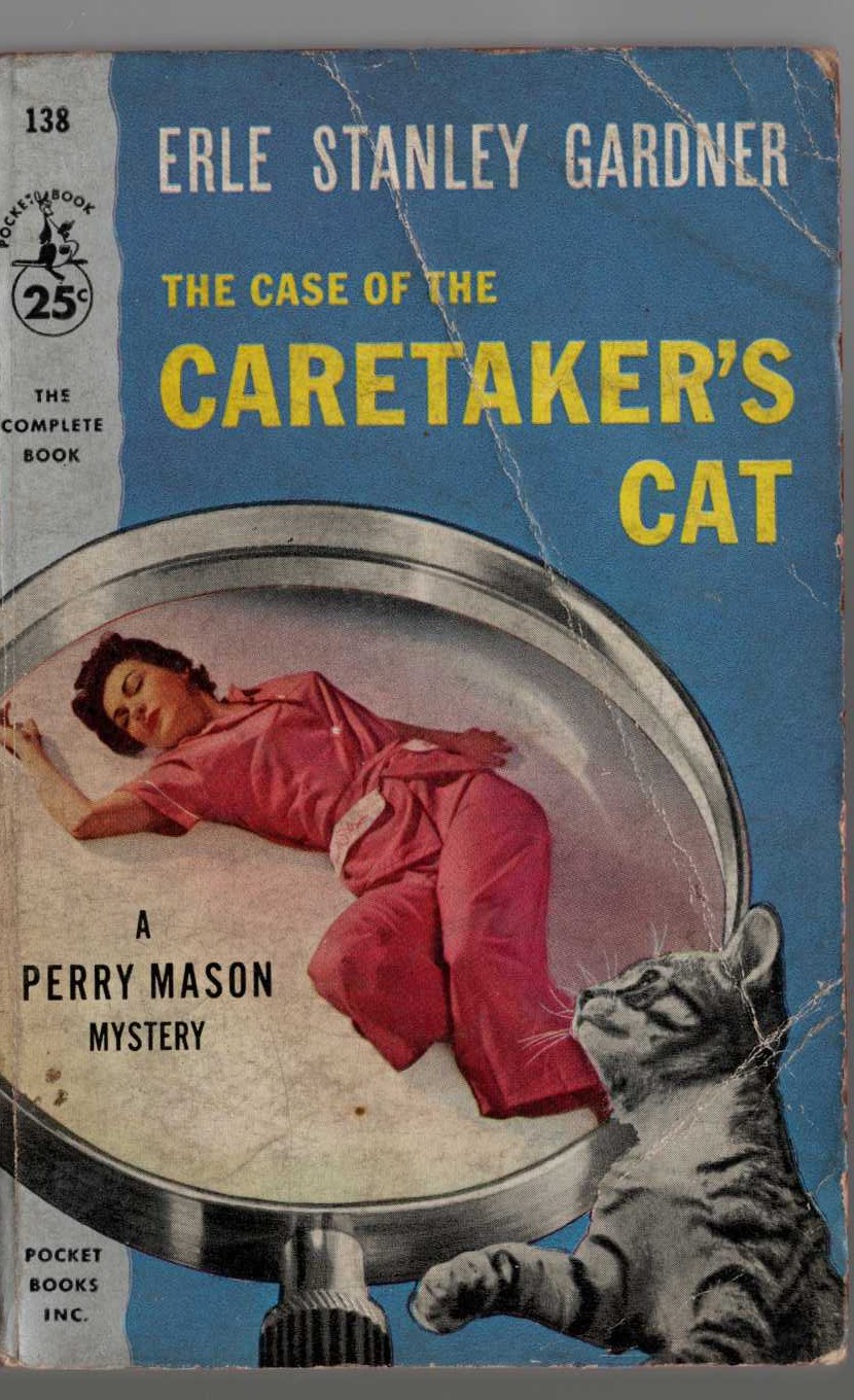 Erle Stanley Gardner  THE CASE OF THE CARETAKER'S CAT front book cover image