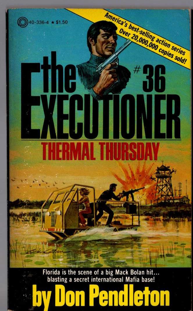 Don Pendleton  THE EXECUTIONER: THERMAL THURSDAY front book cover image