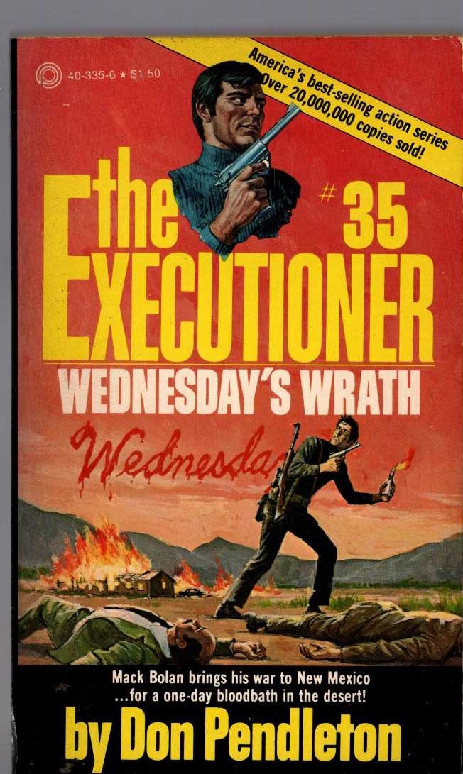 Don Pendleton  THE EXECUTIONER: WEDNESDAY'S WRATH front book cover image