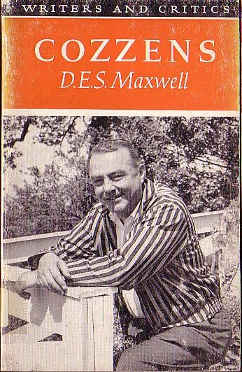 (D.E.S.Maxwell) [JAMES GOULD] COZZENS front book cover image