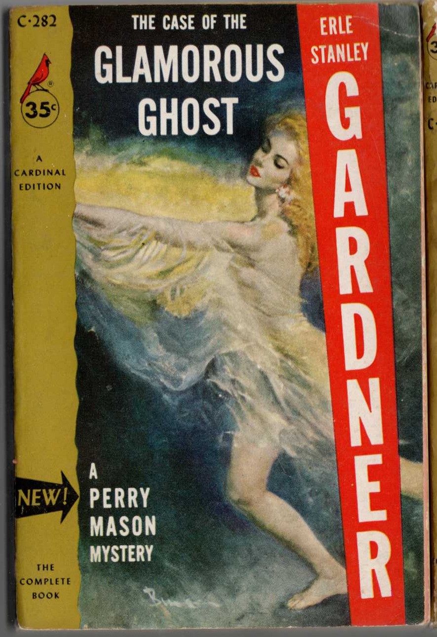 Erle Stanley Gardner  THE CASE OF THE GLAMOROUS GHOST front book cover image