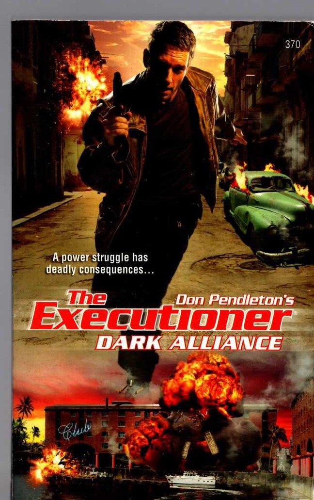 Don Pendleton  THE EXECUTIONER: DARK ALLIANCE front book cover image