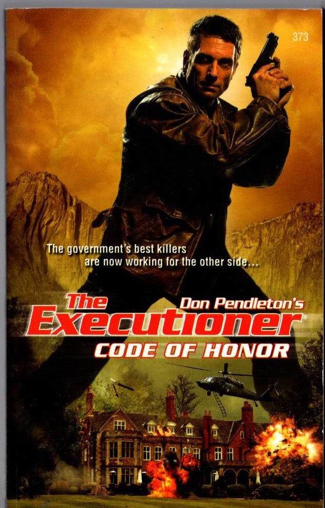 Don Pendleton  THE EXECUTIONER: CODE OF HONOR front book cover image