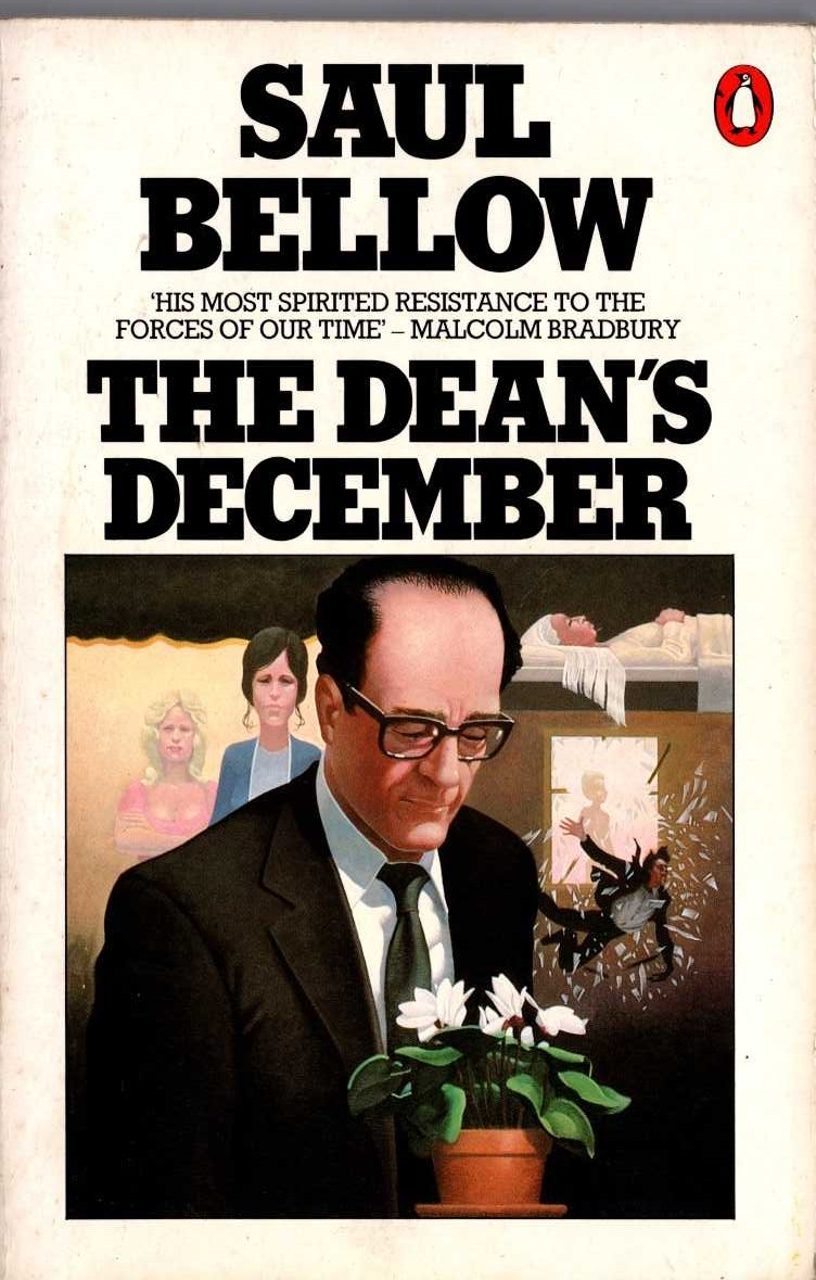 Saul Bellow  THE DEAN'S DECEMBER front book cover image