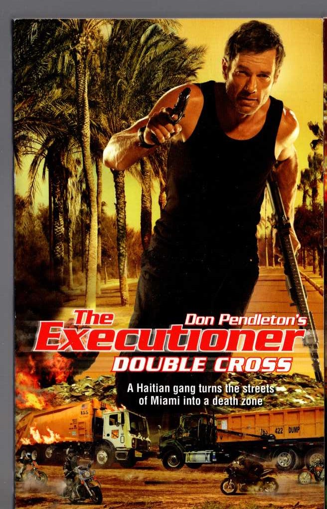 Don Pendleton  THE EXECUTIONER: DOUBLE CROSS front book cover image