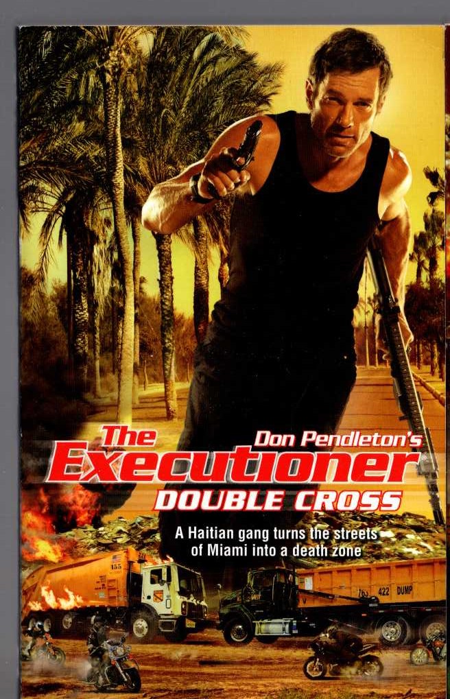 Don Pendleton  THE EXECUTIONER: DOUBLE CROSS front book cover image