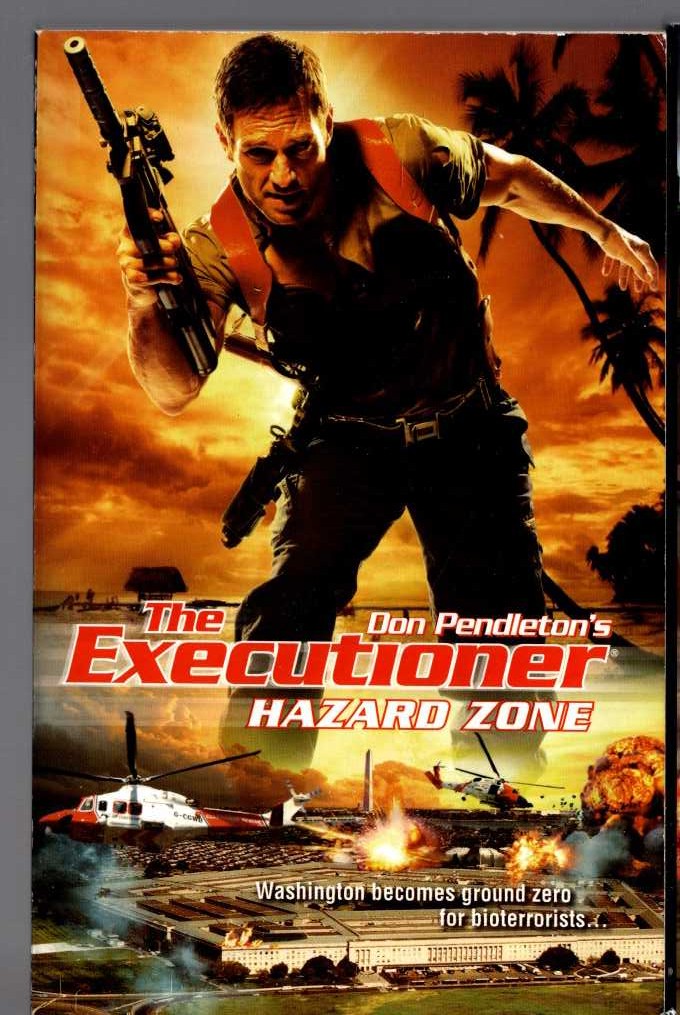 Don Pendleton  THE EXECUTIONER: HAZARD ZONE front book cover image