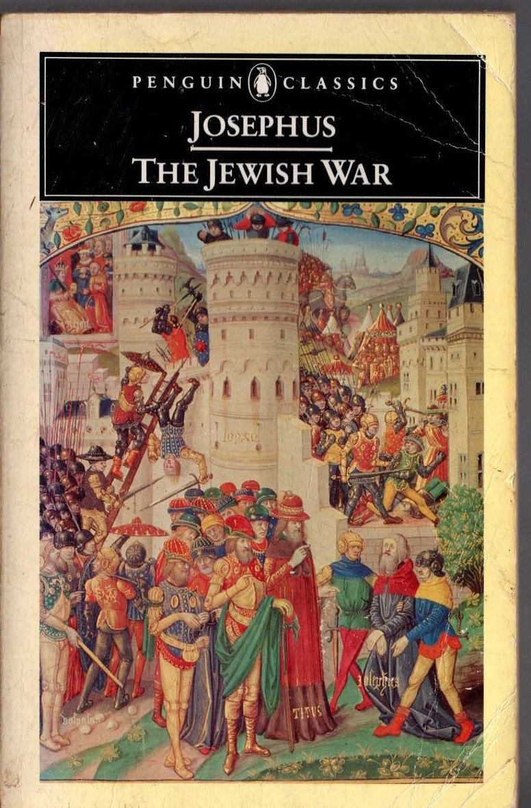Josephus   THE JEWISH WAR front book cover image