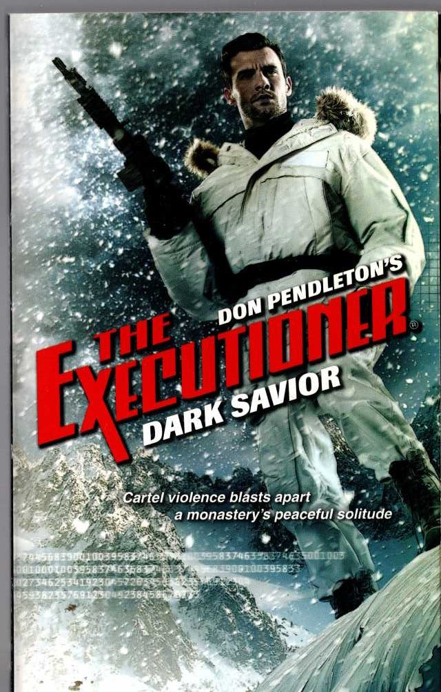 Don Pendleton  THE EXECUTIONER: DARK SAVIOR front book cover image