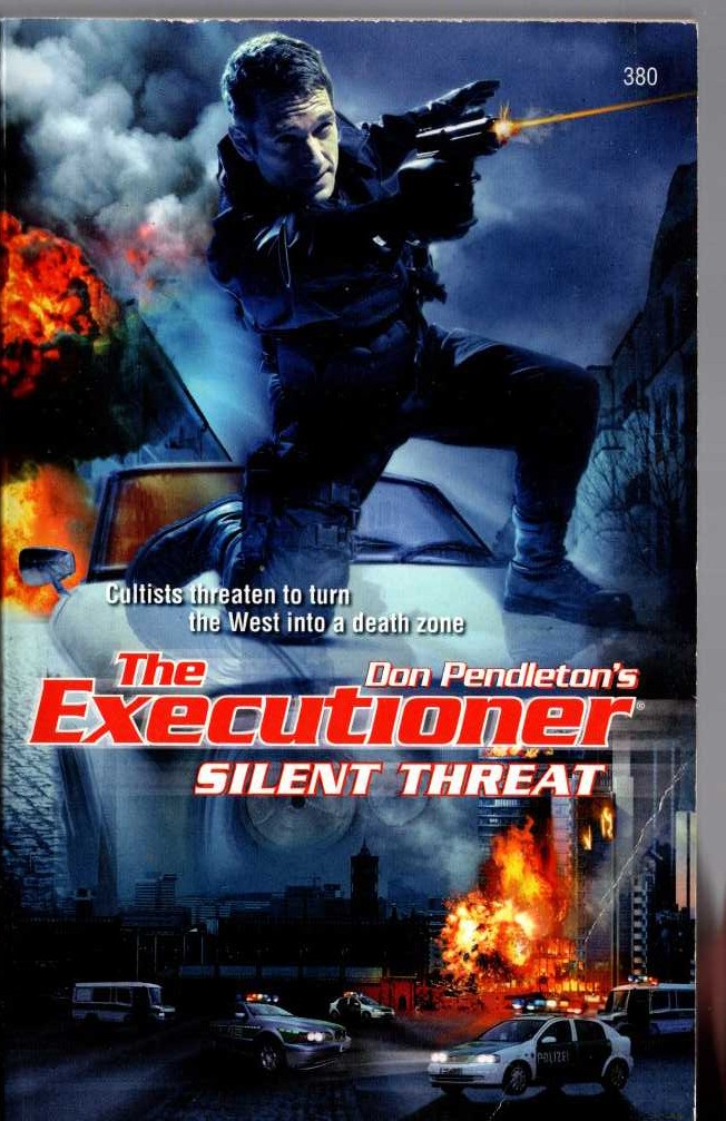 Don Pendleton  THE EXECUTIONER: SILENT THREAT front book cover image