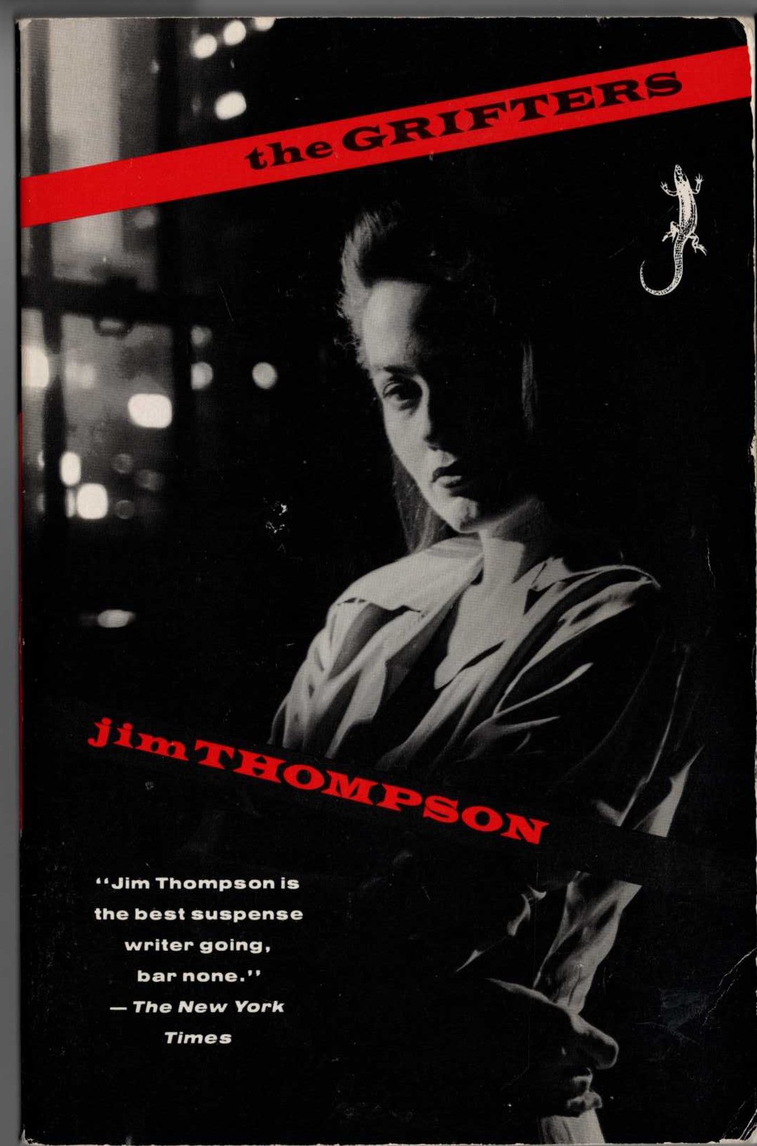 Jim Thompson  THE GRIFTERS front book cover image