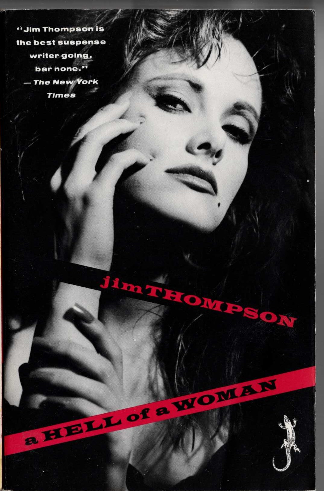Jim Thompson  A HELL OF A WOMAN front book cover image