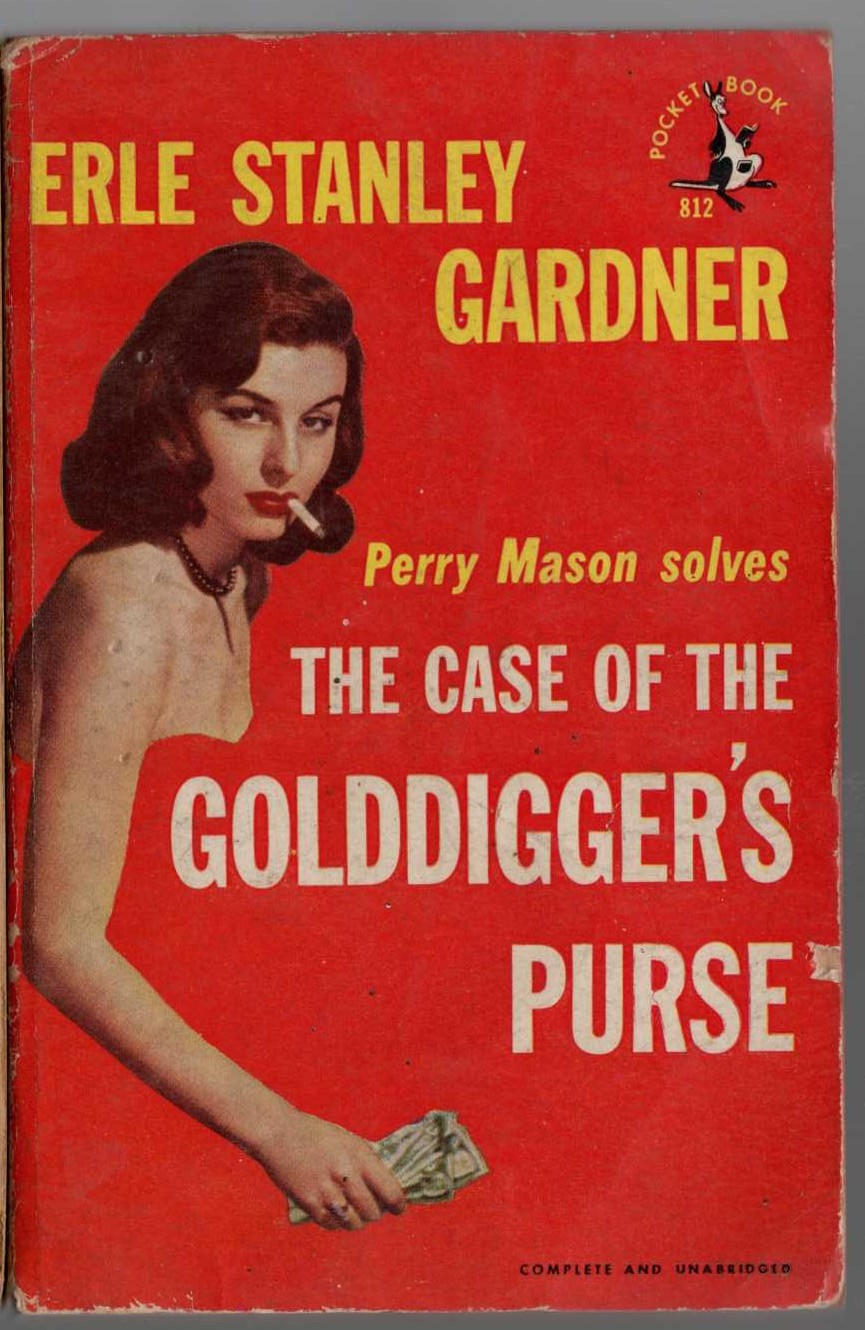 Erle Stanley Gardner  THE CASE OF THE GOLDDIGGER'S PURSE front book cover image