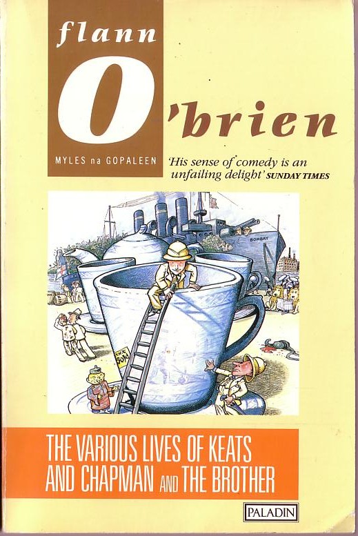 Flann O'Brien  THE HARD LIFE front book cover image