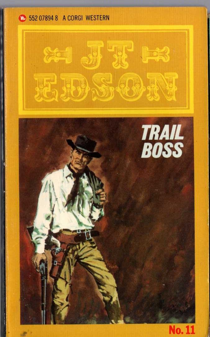 J.T. Edson  TRAIL BOSS front book cover image