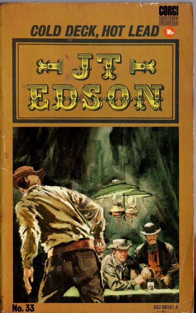 J.T. Edson  COLD DECK, HOT LEAD front book cover image