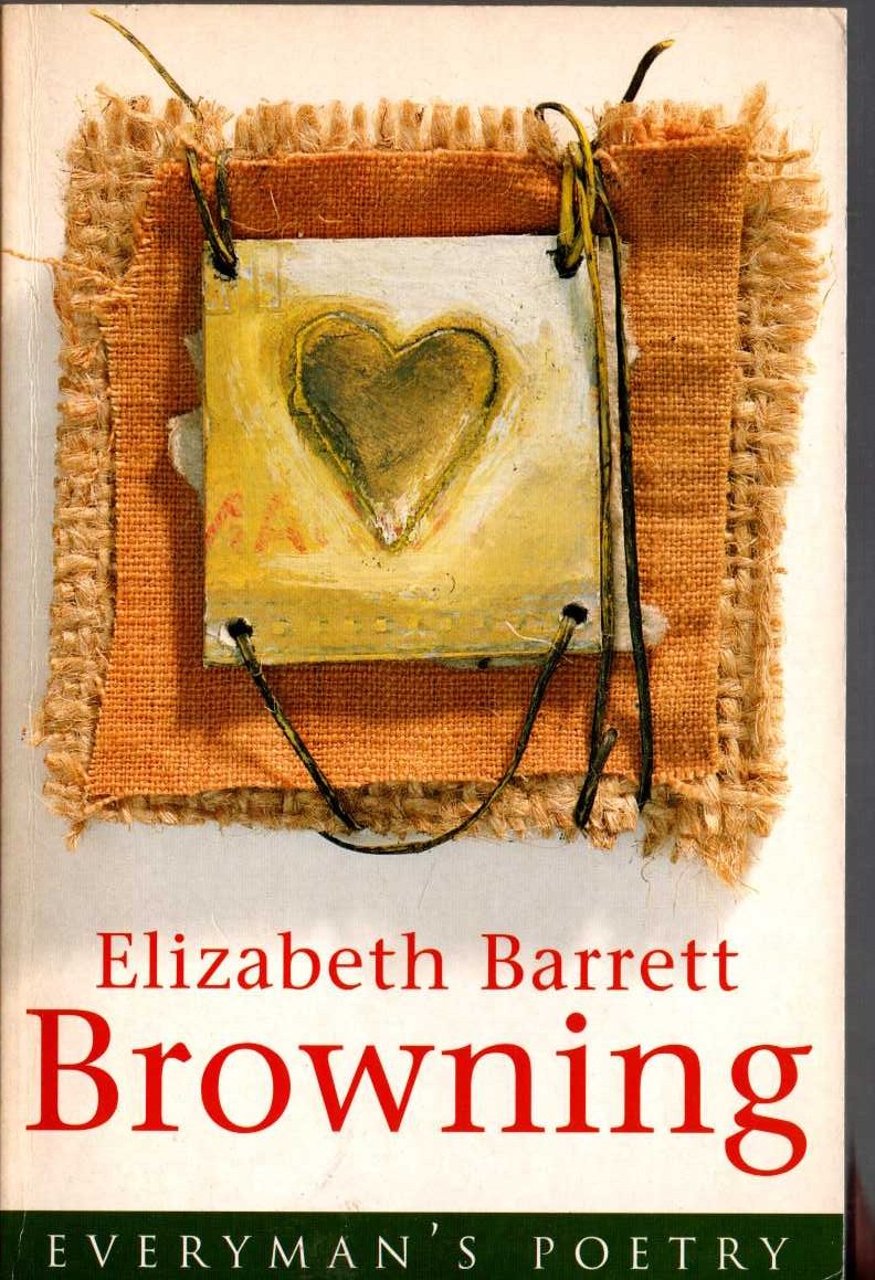 Colin Graham (selects_and_edits) ELIZABETH BARRETT BROWNING [poems] front book cover image