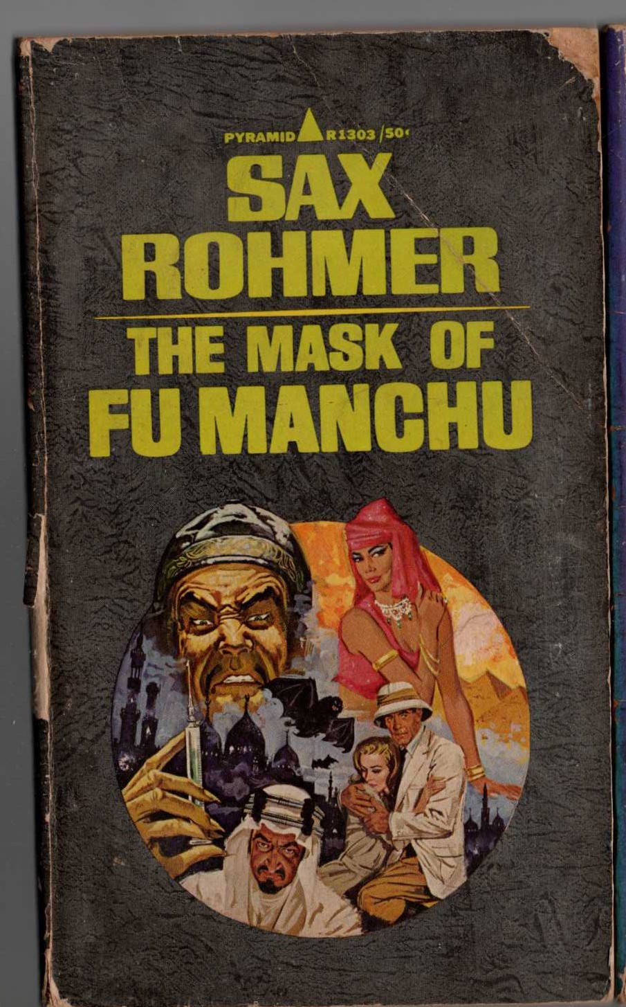 Sax Rohmer  THE MASK OF FU-MANCHU front book cover image