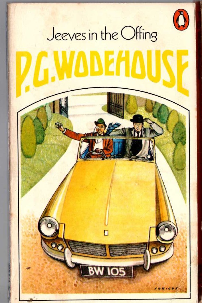 P.G. Wodehouse  JEEVES IN THE OFFING front book cover image