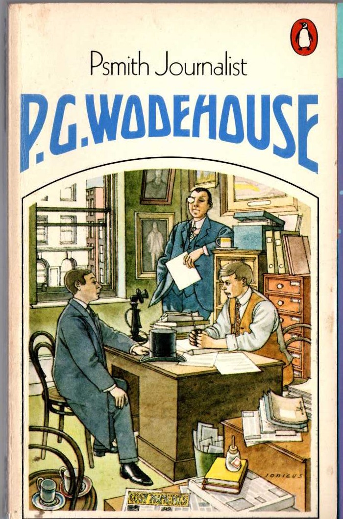 P.G. Wodehouse  PSMITH JOURNALIST front book cover image