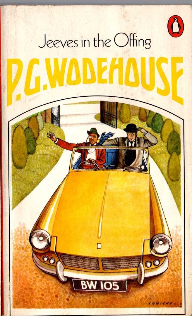 P.G. Wodehouse  JEEVES IN THE OFFING front book cover image