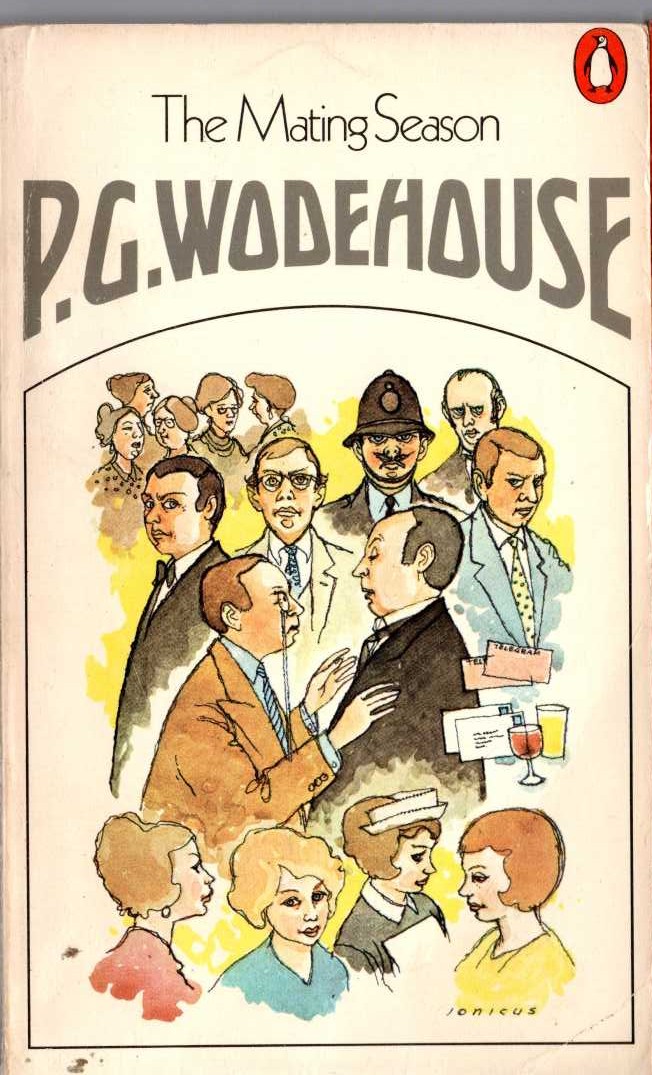 P.G. Wodehouse  THE MATING SEASON front book cover image