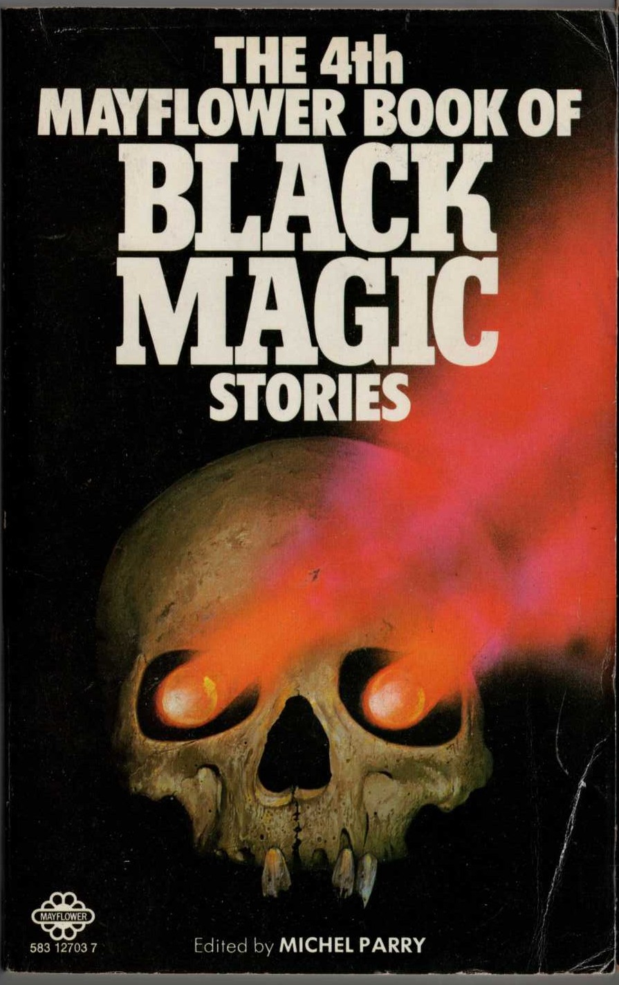 Michael Parry (edits) THE 4th MAYFLOWER BOOK OF BLACK MAGIC STORIES [FOURTH] front book cover image