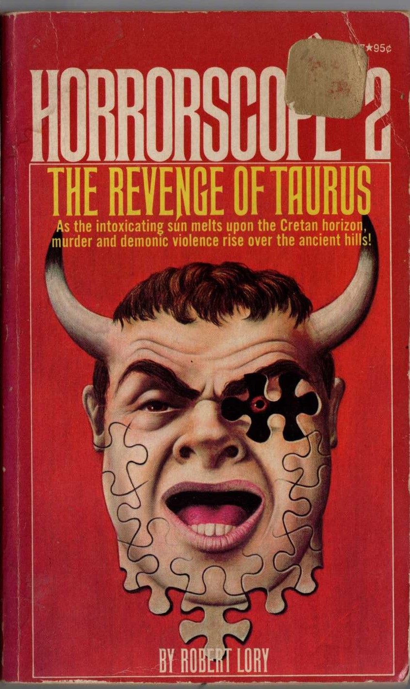 Robert Lory  HORRORSCOPE 2: THE REVENGE OF TAURUS front book cover image