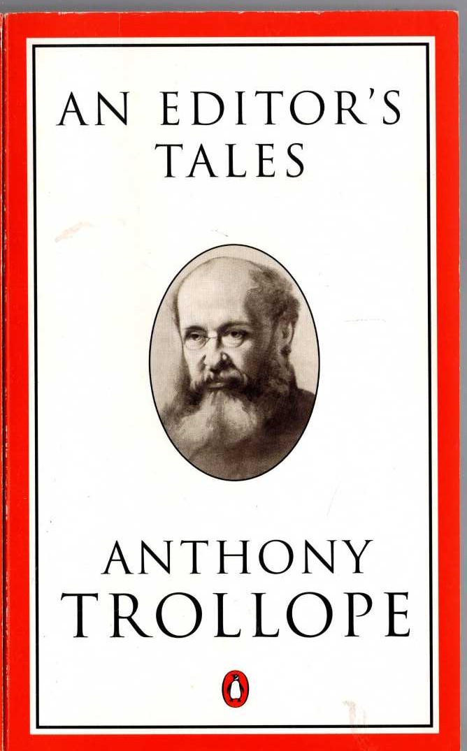 Anthony Trollope  AN EDITOR'S TALES front book cover image