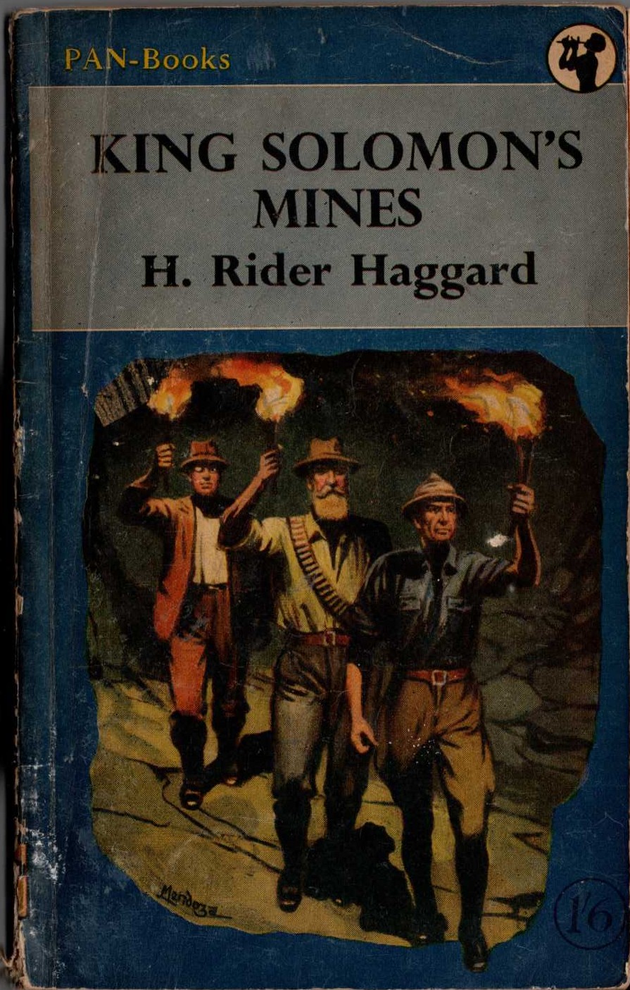 H.Rider Haggard  KING SOLOMON'S MINES front book cover image