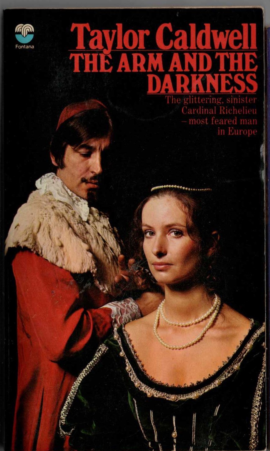 Taylor Caldwell  THE ARM AND THE DARKNESS front book cover image