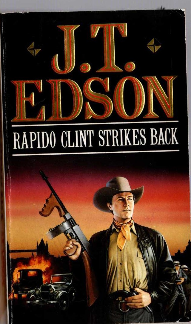 J.T. Edson  RAPIDO CLINT STRIKES BACK front book cover image