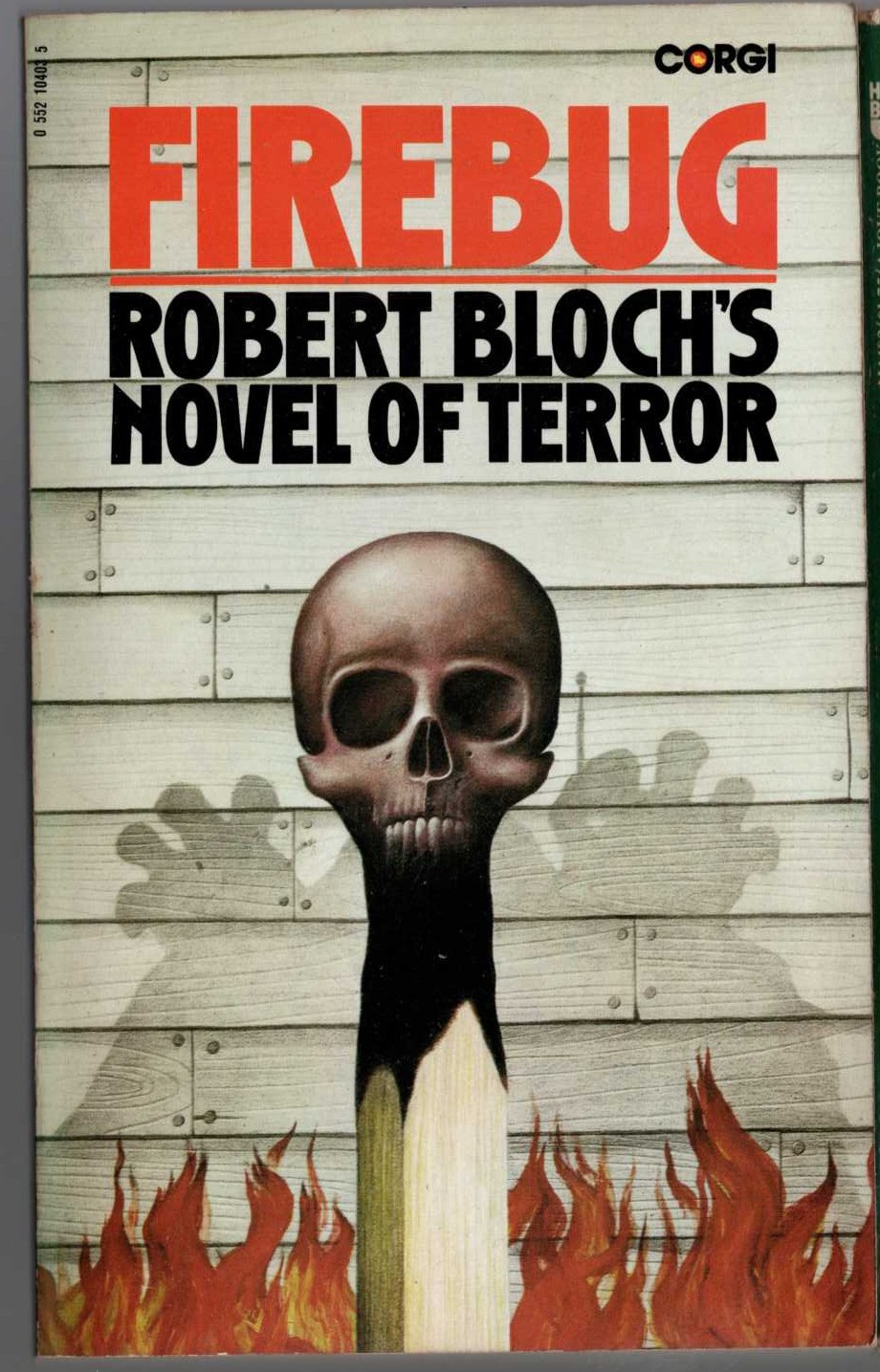 Robert Bloch  FIREBUG front book cover image