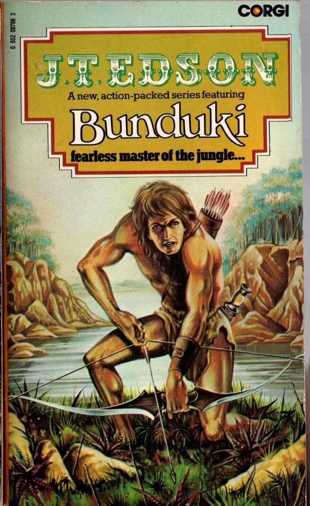 J.T. Edson  BUNDUKI front book cover image