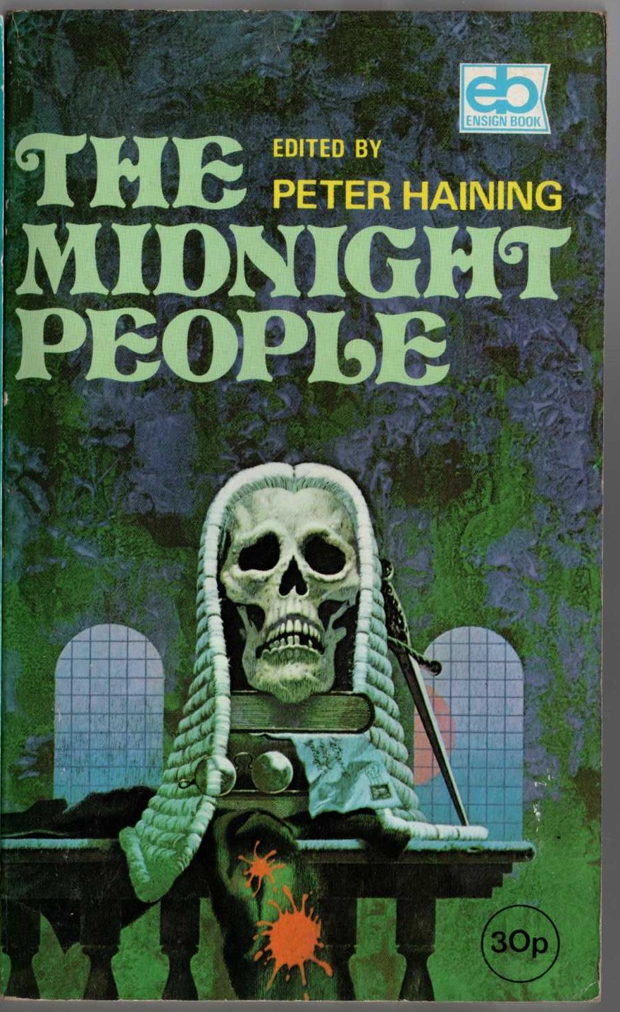 Peter Haining (edits) THE MIDNIGHT PEOPLE front book cover image