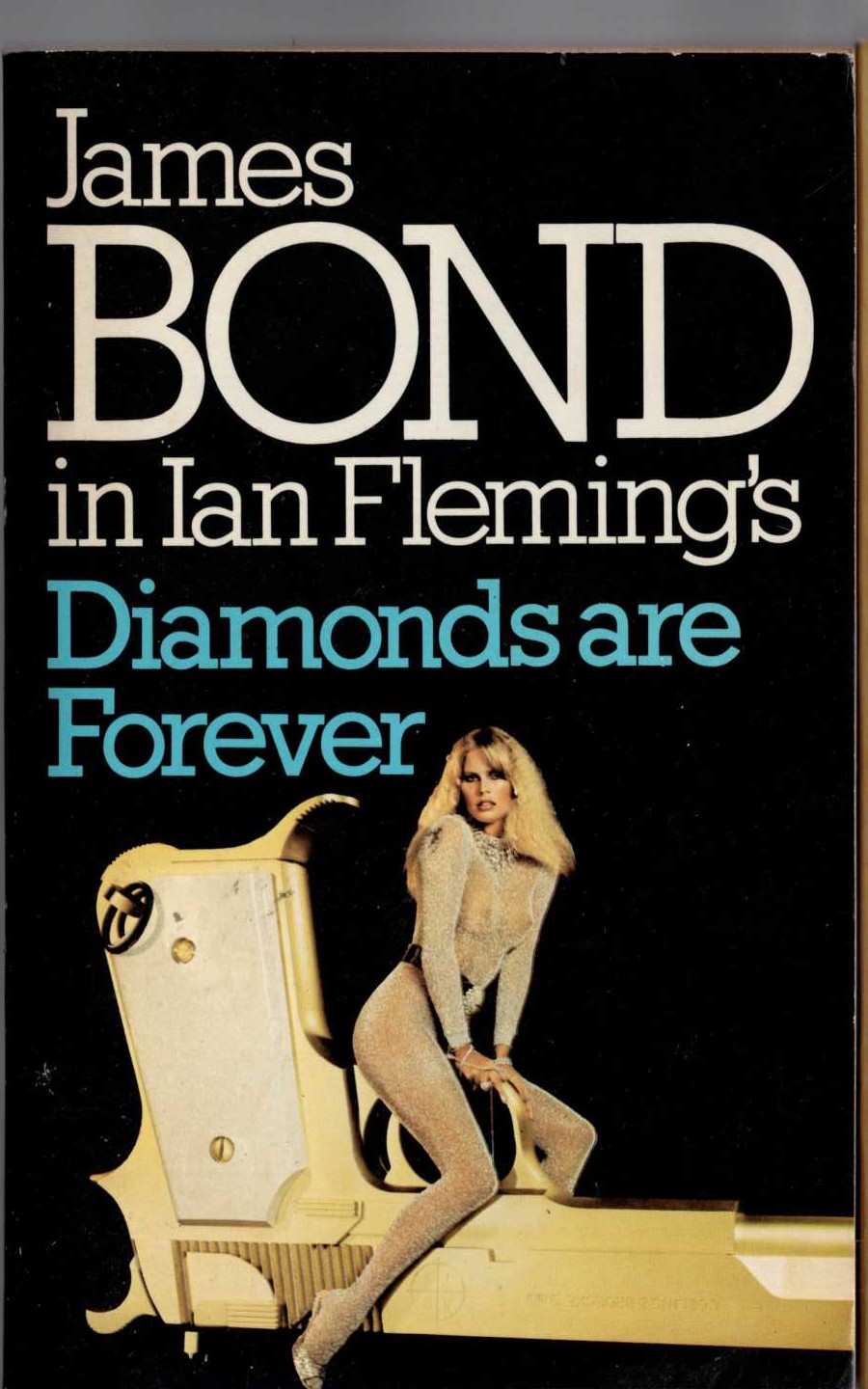 Ian Fleming  DIAMONDS ARE FOREVER front book cover image